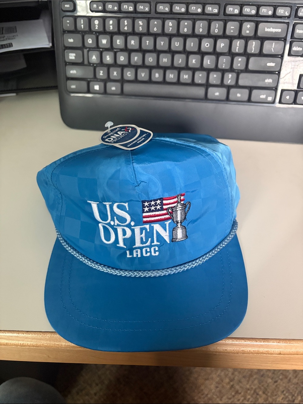 U.S. Open LACC Blue Rope-Trim Baseball Cap - Picture 2 of 4